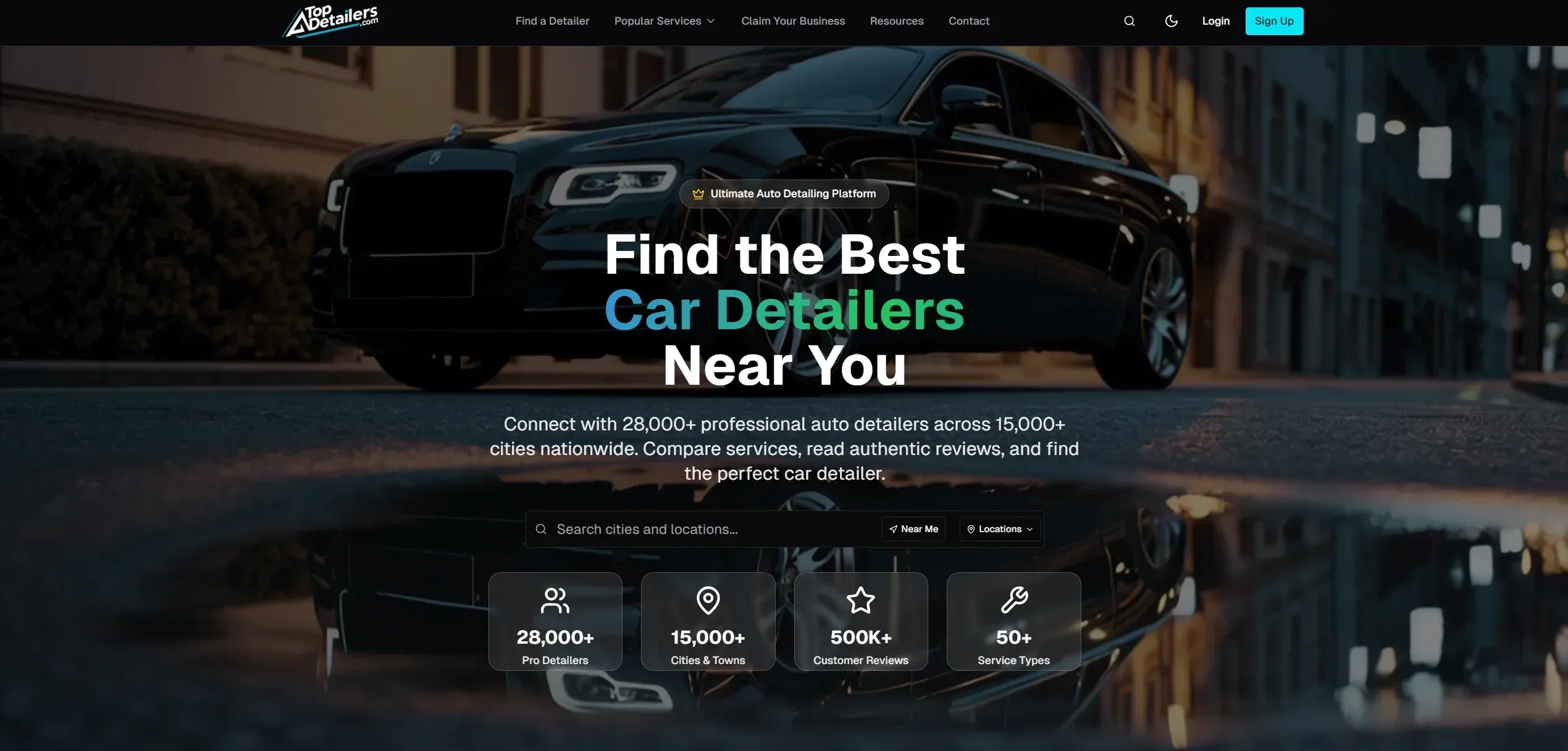 TopDetailers.com national auto detailing directory