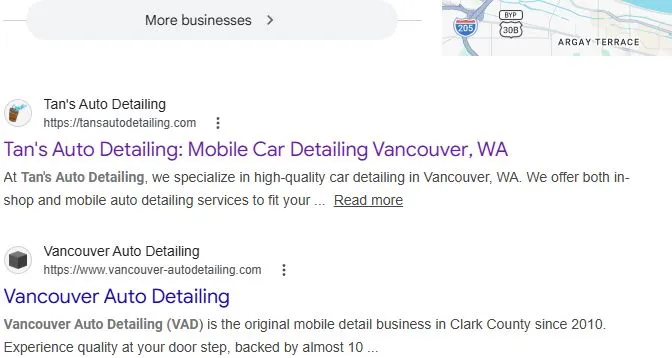 Tan's Auto Detailing #1 for 'mobile auto detailing vancouver wa'